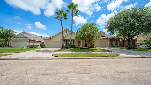 ranch-style house with a garage