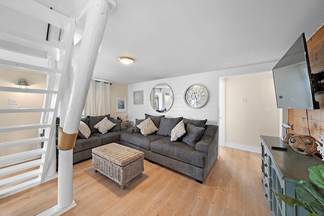 417 Olive St, Surfside Beach, TX 77541 - living area featuring light wood finished floors