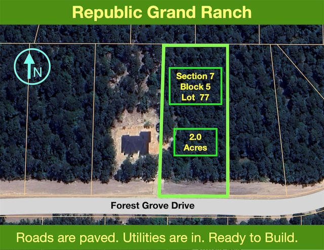 15228 Forest Grove Dr, Willis TX, 77378 land for sale