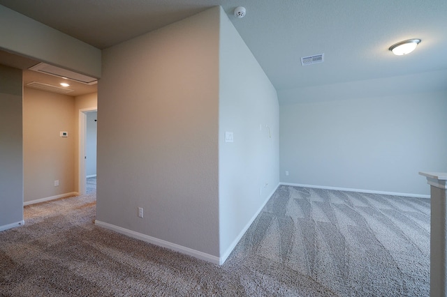 empty room with carpet floors