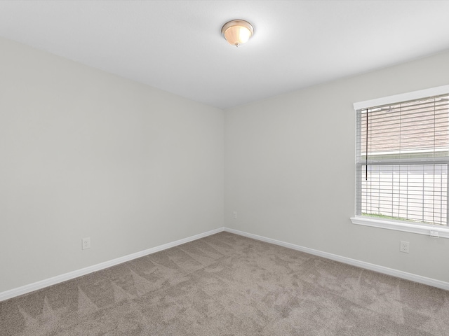 unfurnished room with carpet