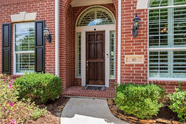 view of property entrance