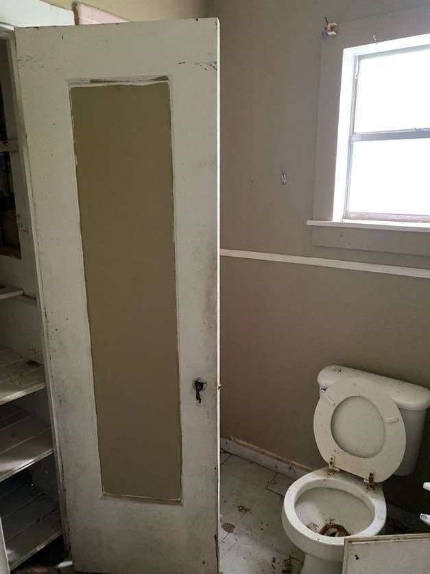 bathroom with toilet