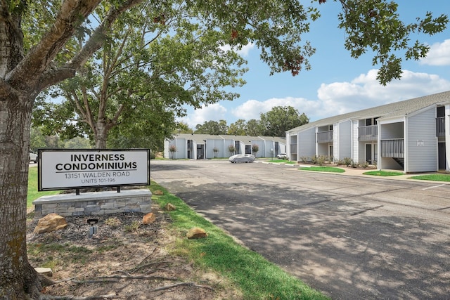 exterior space featuring a residential view