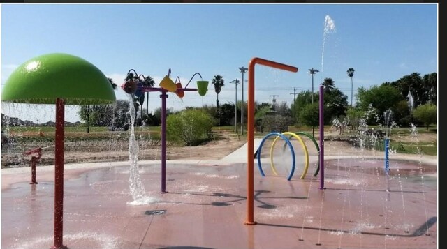 view of jungle gym