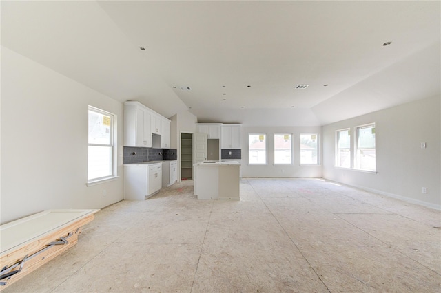 view of unfurnished living room