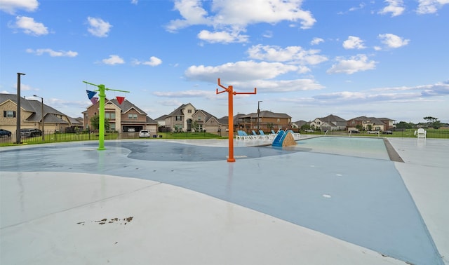 view of sport court