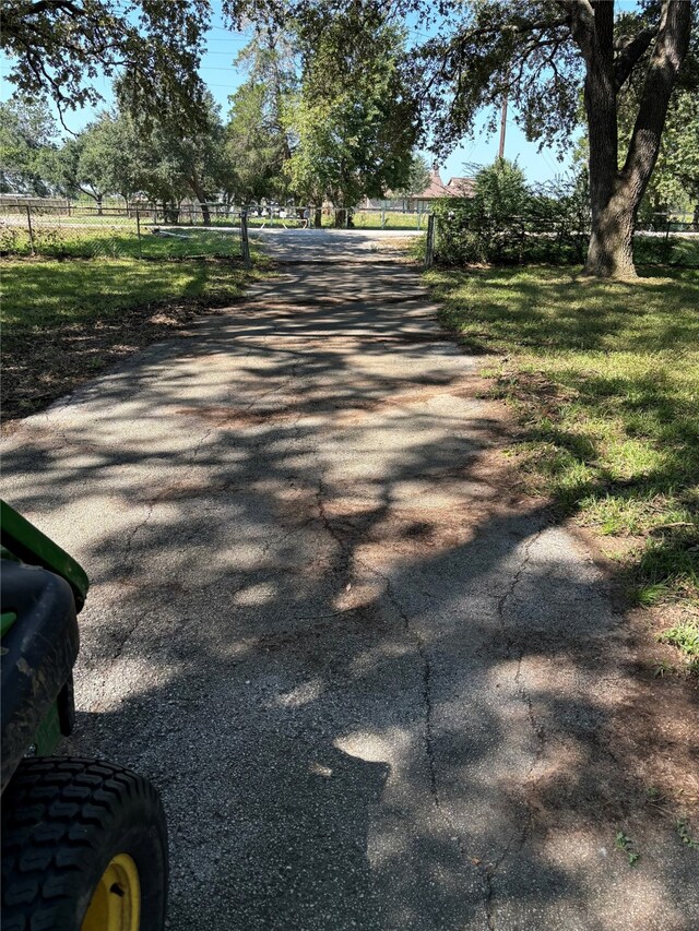 view of road