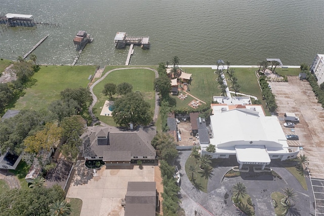 3821 Nasa Rd Unit 1, Seabrook, TX 77586 - aerial view of property and surrounding area featuring a large body of water