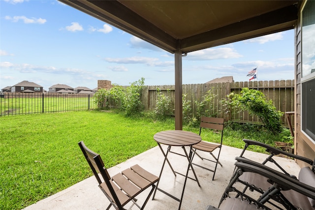 view of patio