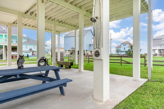 view of patio