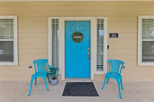 view of property entrance