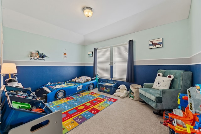 playroom with carpet flooring