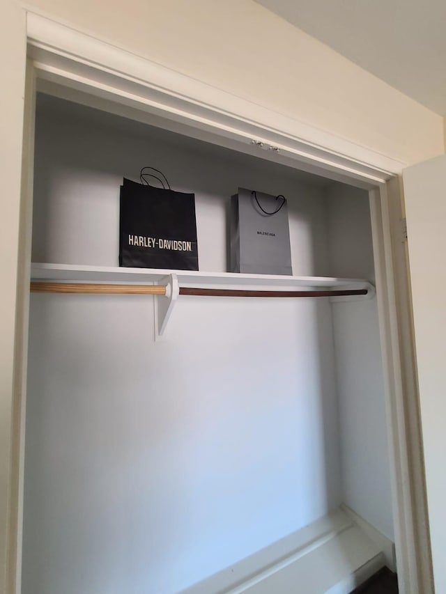 view of closet