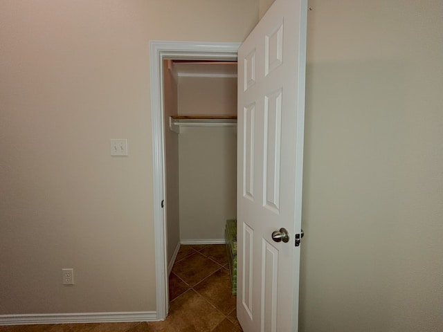 view of closet