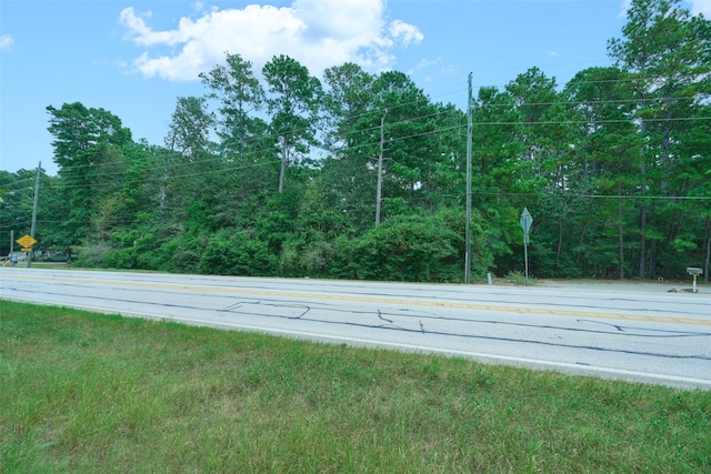 view of road