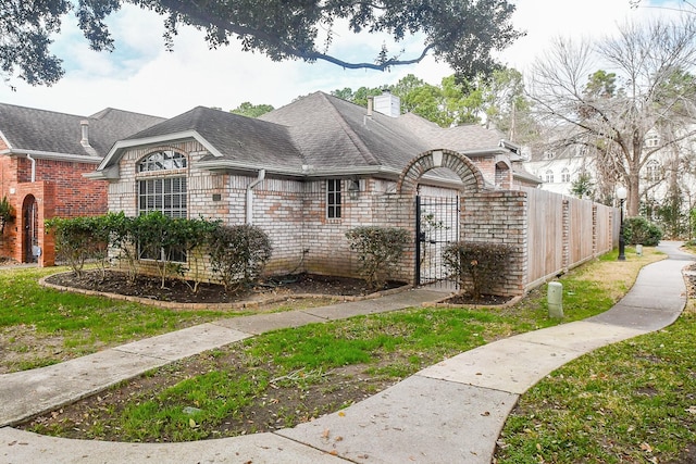 view of home's exterior with a yard