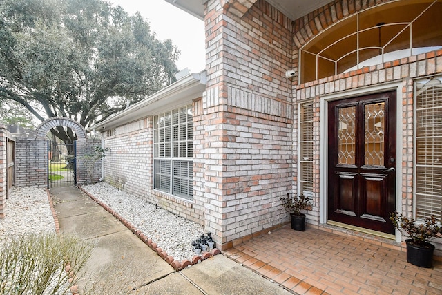 view of property entrance