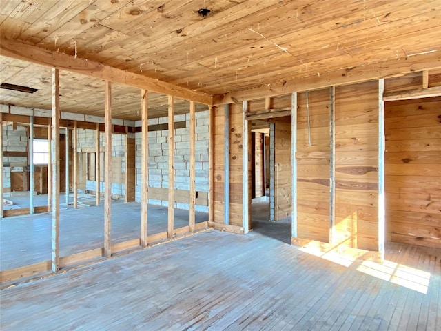 2127 Broadway St, Galveston, TX 77550 - miscellaneous room featuring wood ceiling
