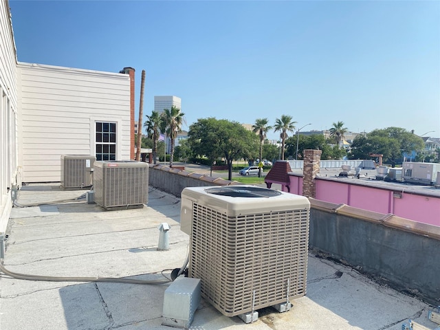 2127 Broadway St, Galveston, TX 77550 - exterior details with central air condition unit