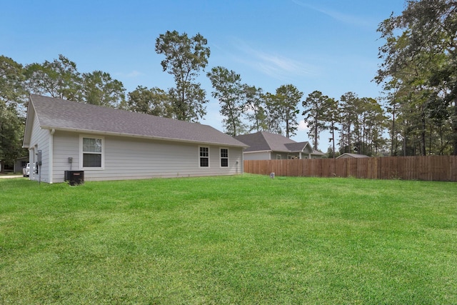 exterior space with central AC unit