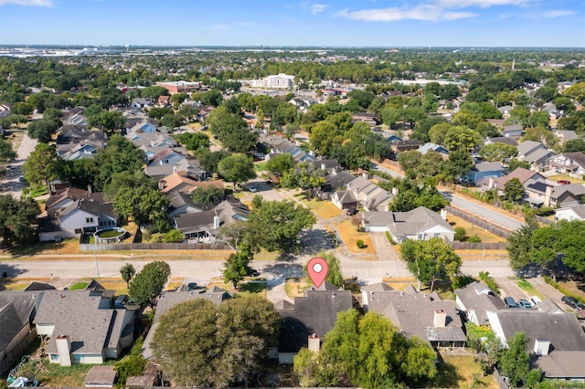 aerial view