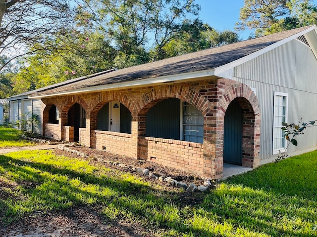 view of stable