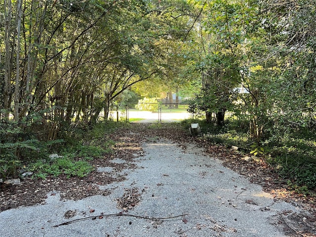 view of road