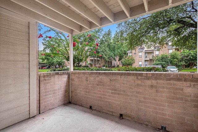 view of patio