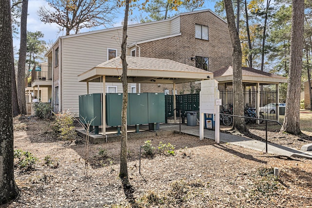 view of rear view of house