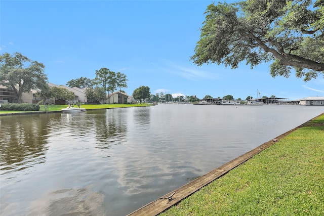 property view of water