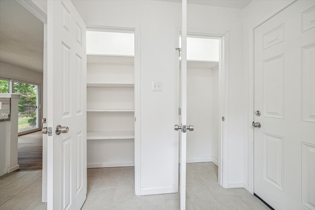 view of closet