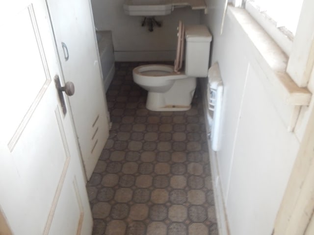 bathroom with toilet