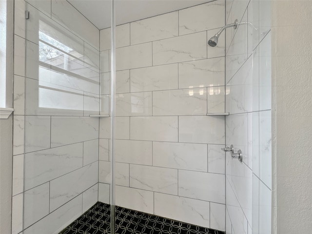 bathroom with walk in shower