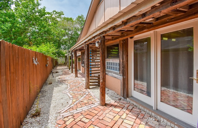 view of patio