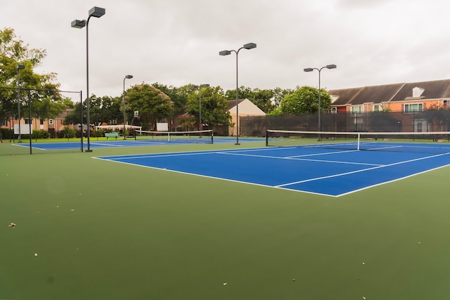 view of sport court