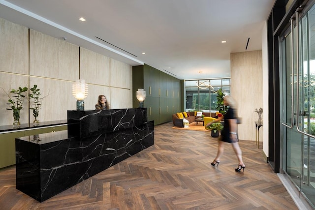 view of reception