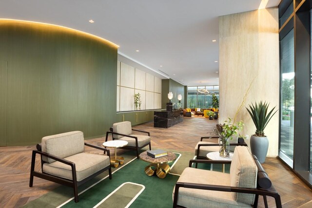 view of community lobby