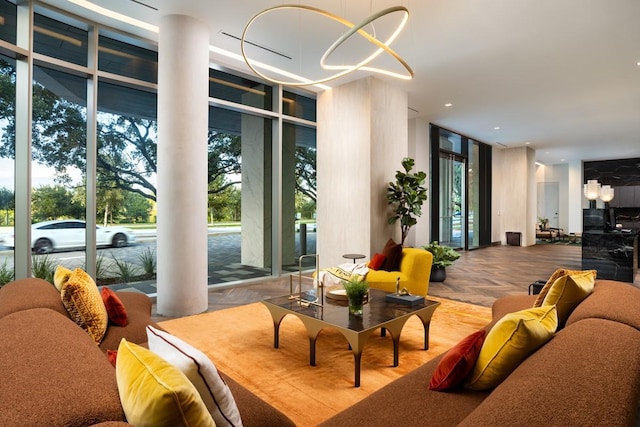 view of building lobby