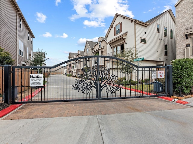 view of gate