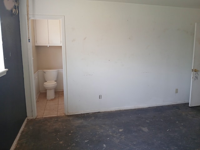 bathroom featuring toilet