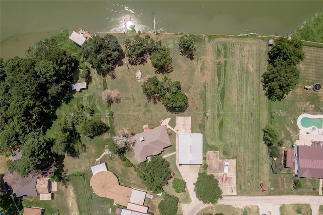 206 Lake Front Dr, Trinity, TX 75862 - aerial view of property's location