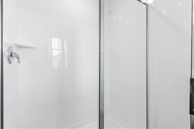 room details featuring walk in shower