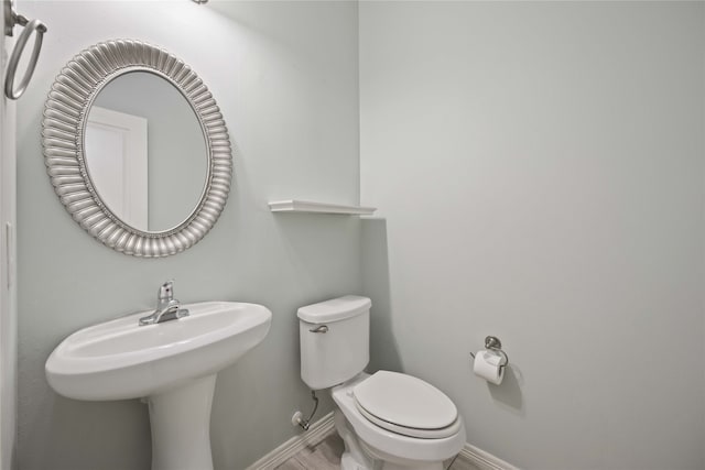 bathroom with toilet