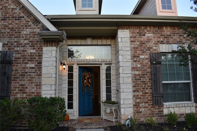 view of property entrance