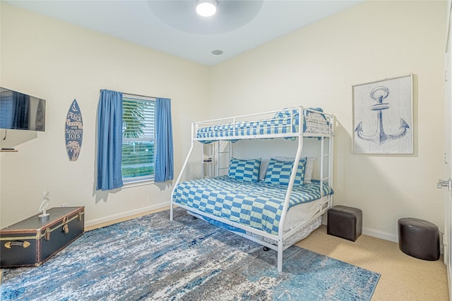 4010 Shallow Reef, Galveston, TX 77554 - bedroom featuring baseboards and ceiling fan