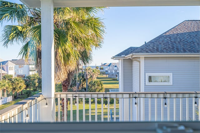 4010 Shallow Reef, Galveston, TX 77554 - balcony with a residential view
