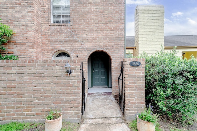 view of property entrance