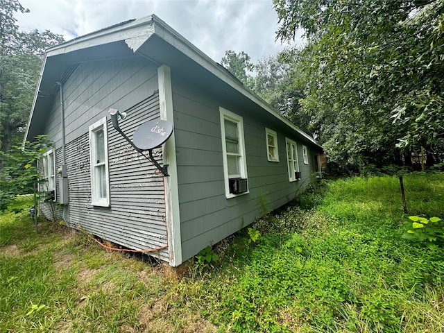 view of home's exterior