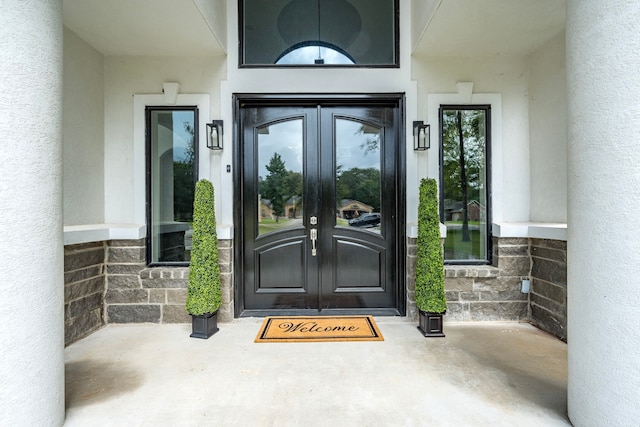 view of property entrance